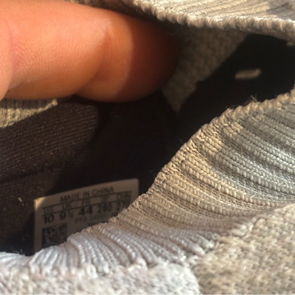 Adidas UltraBOOST Uncaged Gray/White Knit Sneakers - Picture 10 of 10